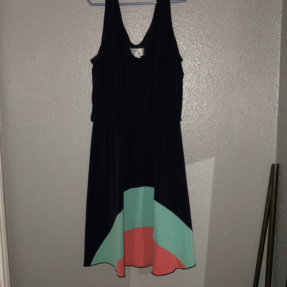 Navy blue dress